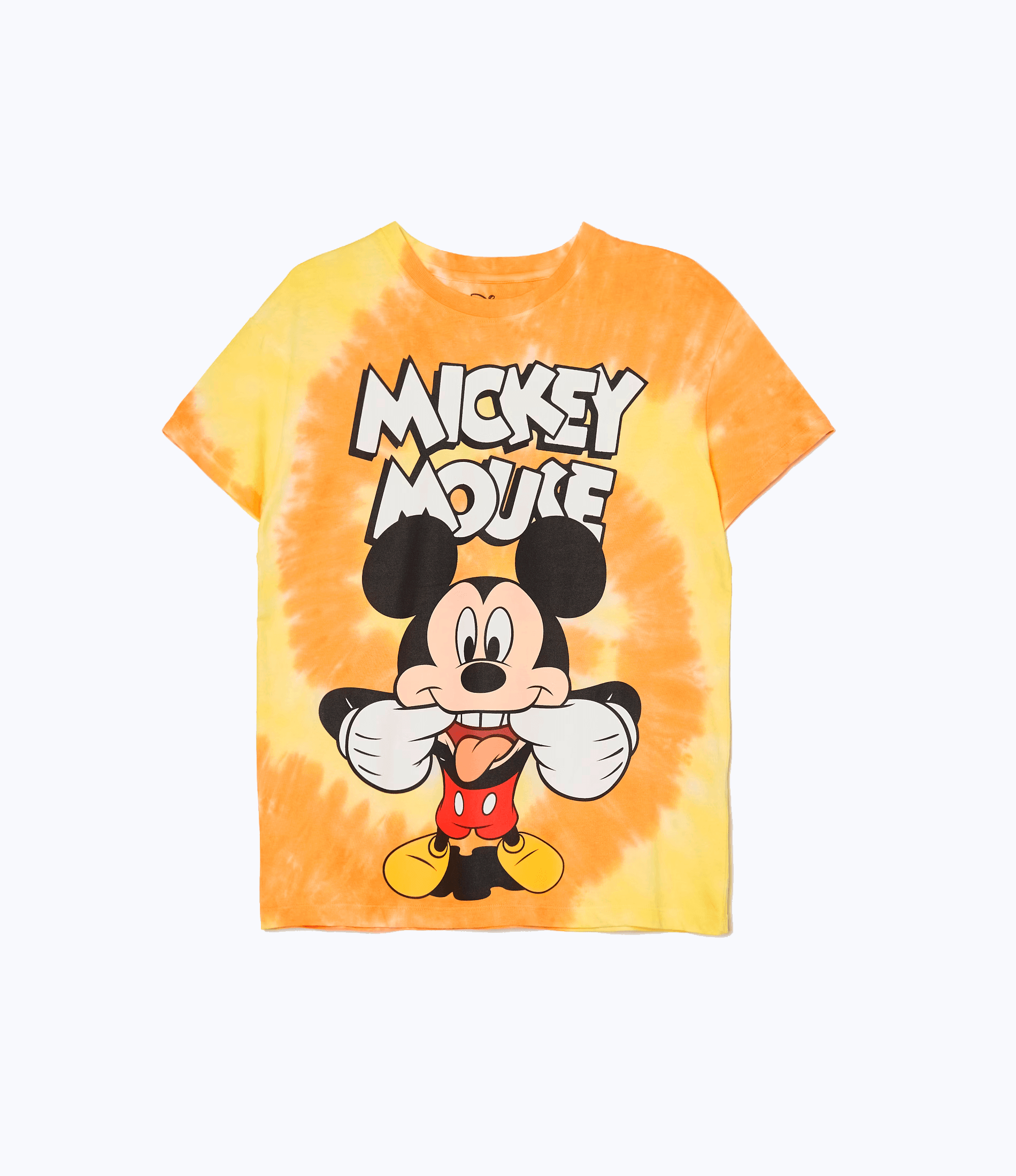 Orange cartoon T-shirt