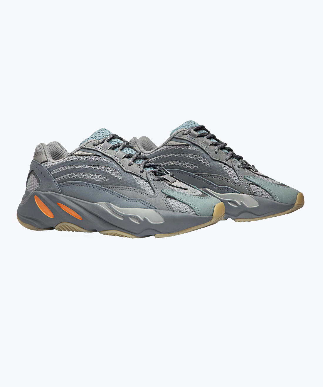 Grey chunky sneakers