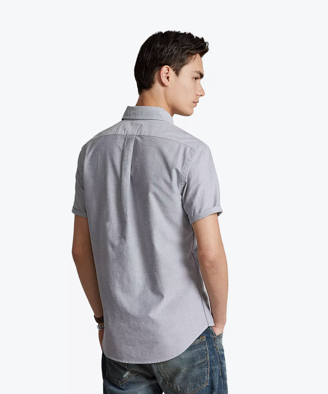 Cotton short sleeve shirt