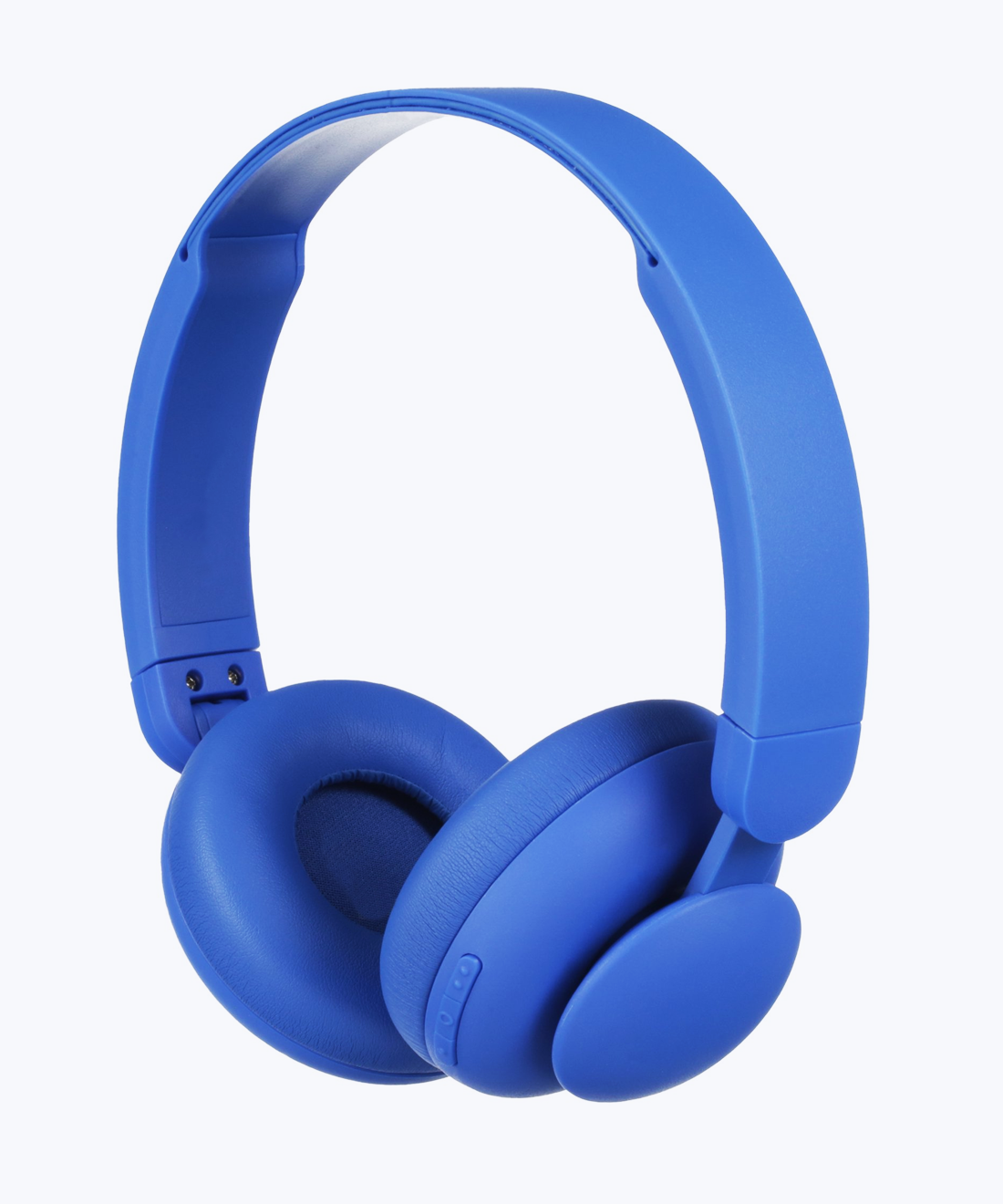 Electric blue headset