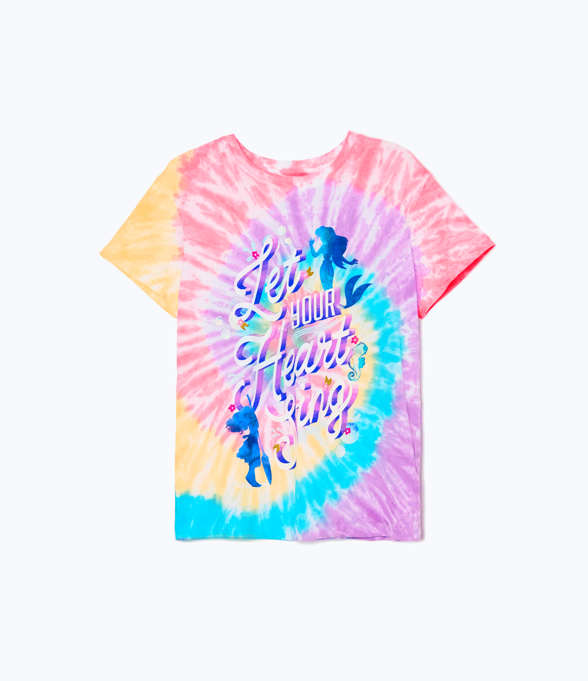 Bright tie-dye T-shirt