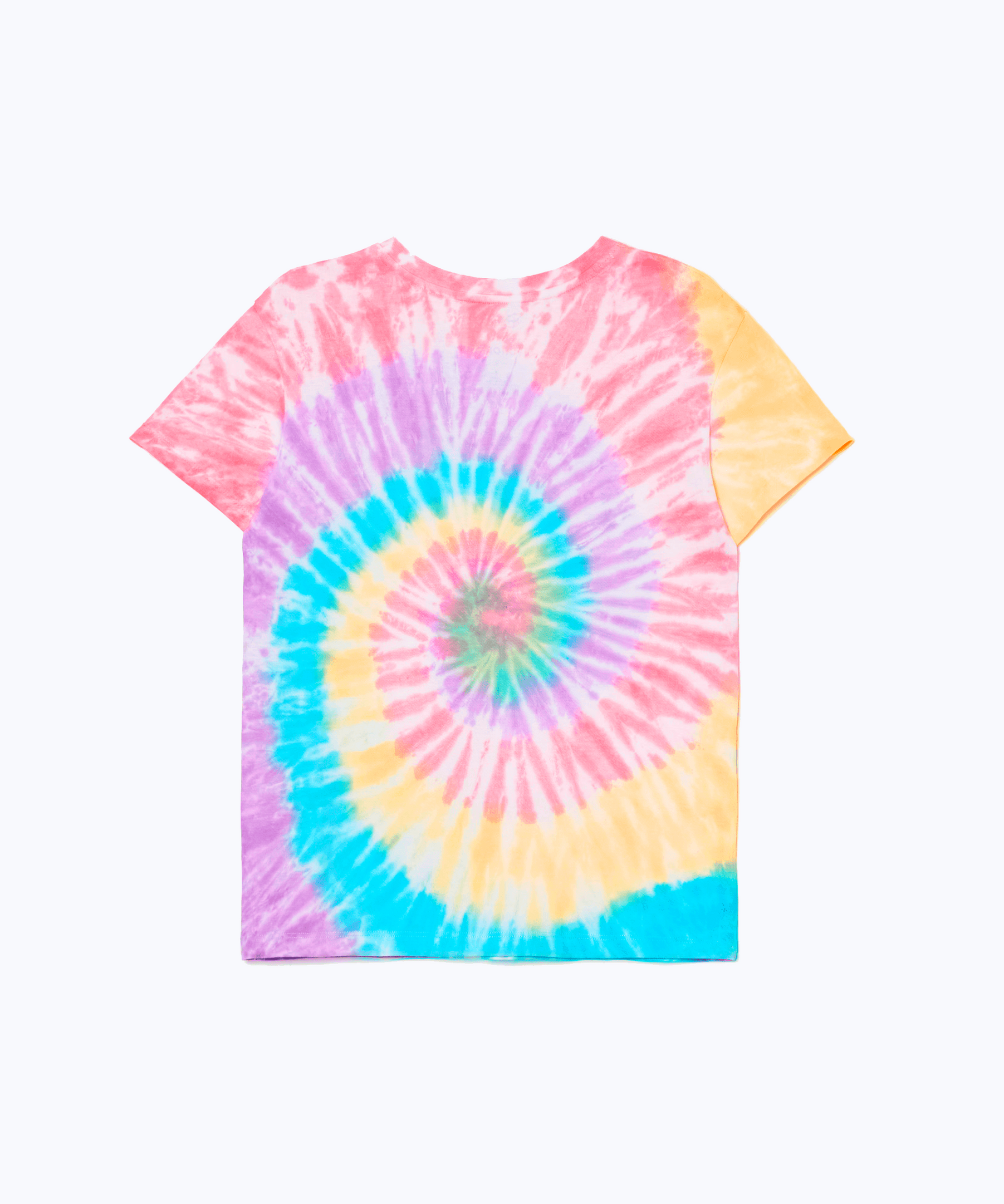 Bright tie-dye T-shirt