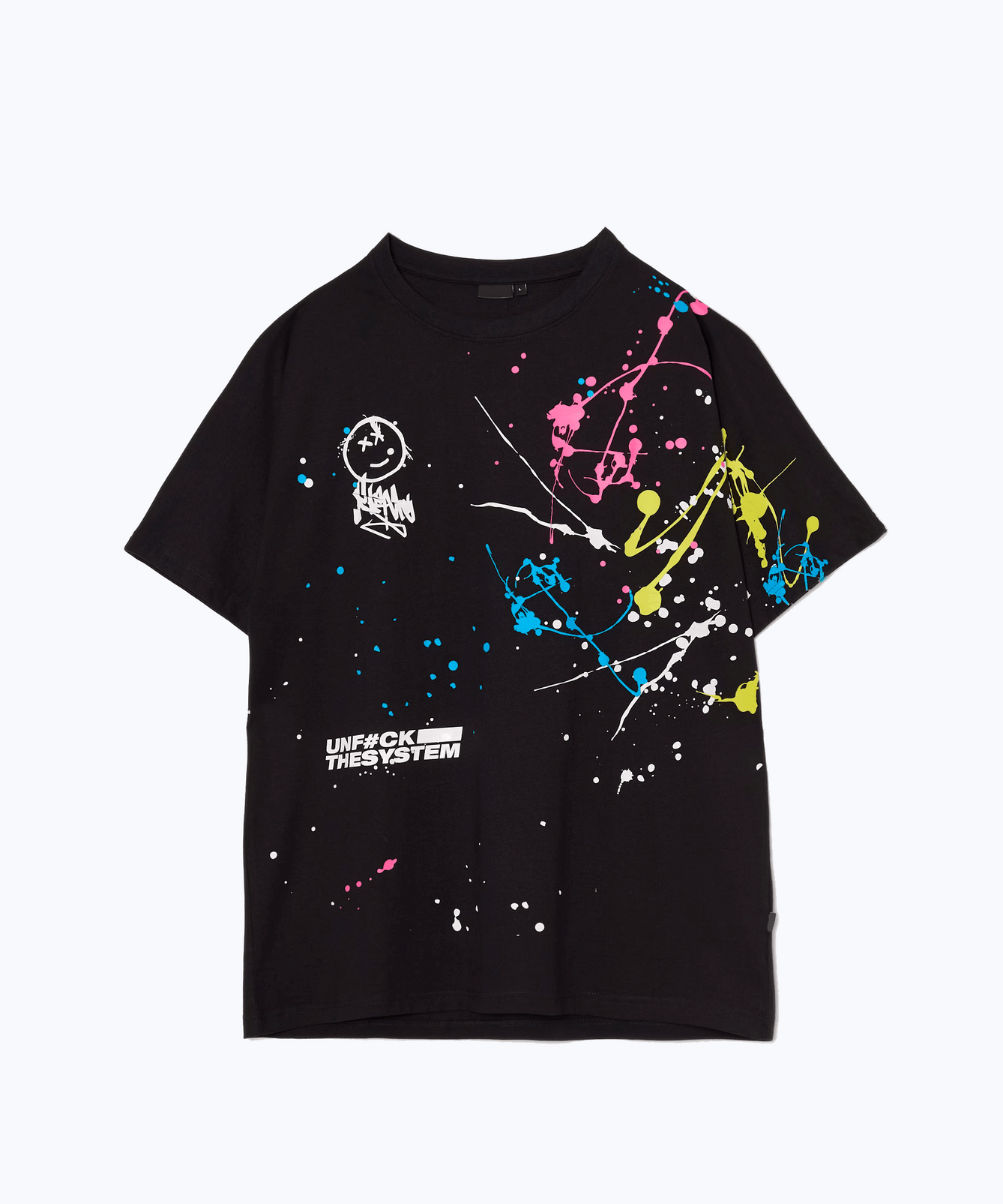 Splash printed T-shirt