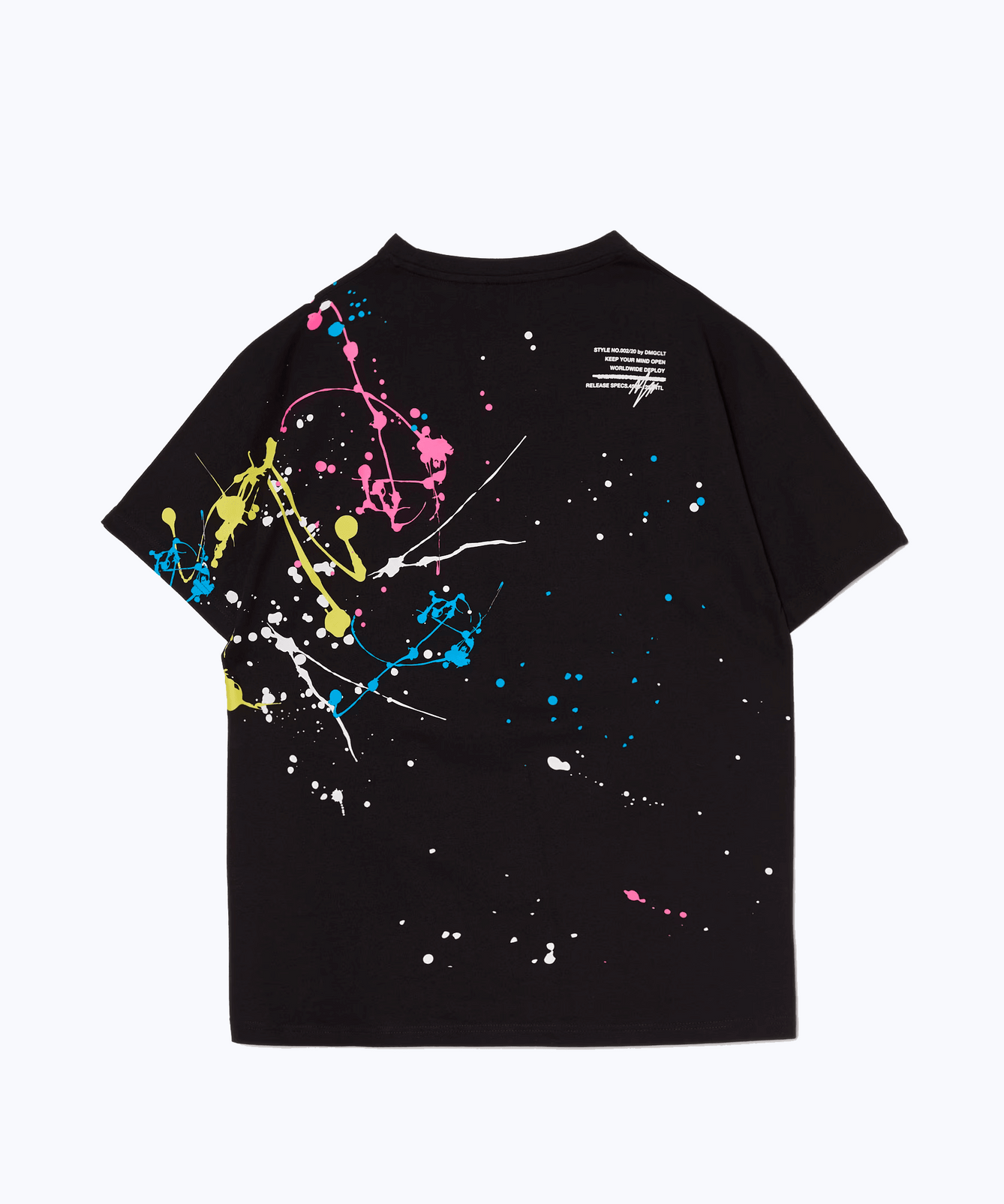 Splash printed T-shirt