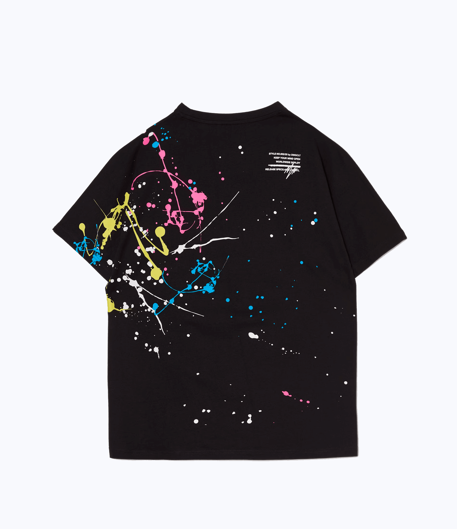 Splash printed T-shirt