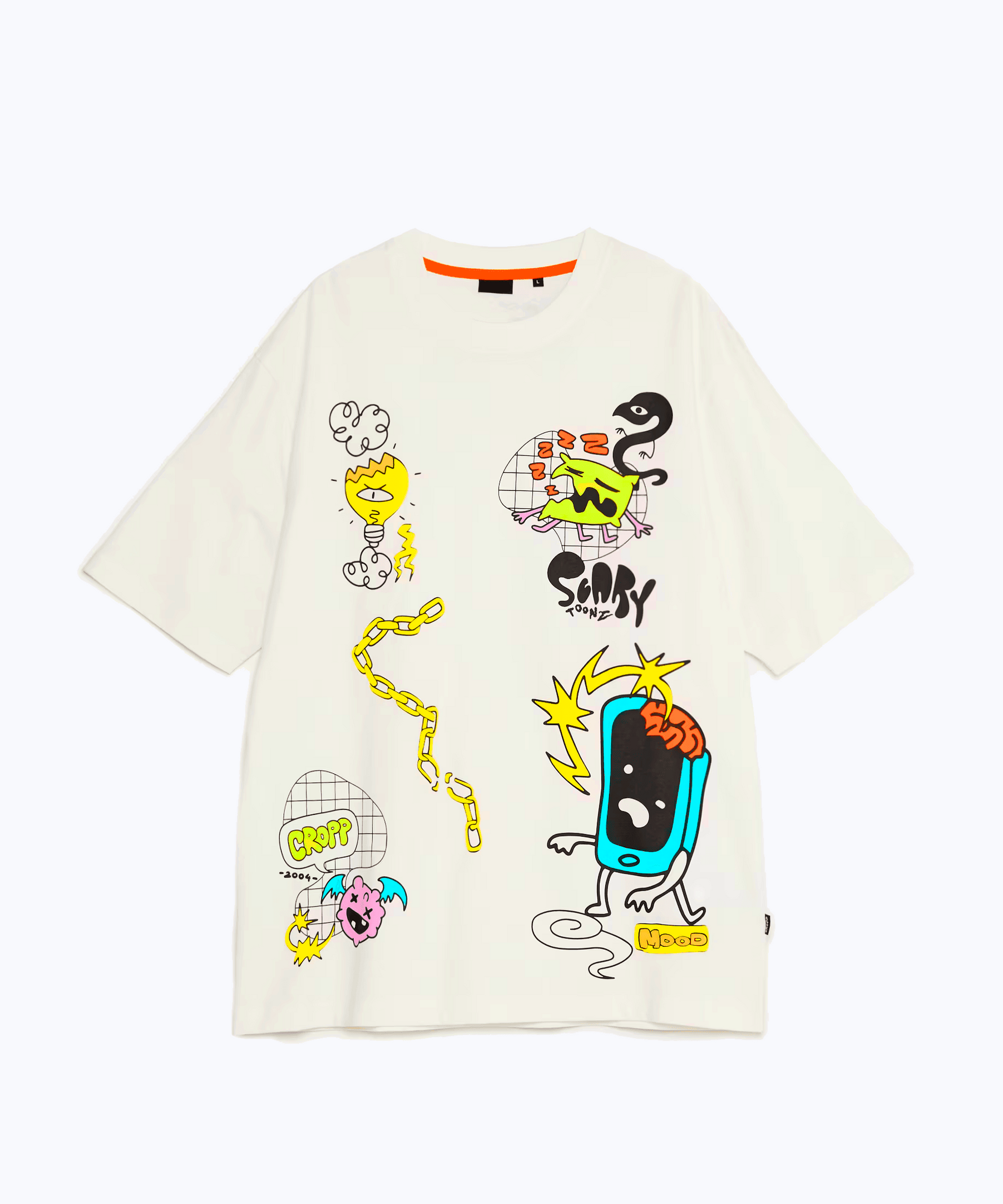 Graffiti neon T-shirt