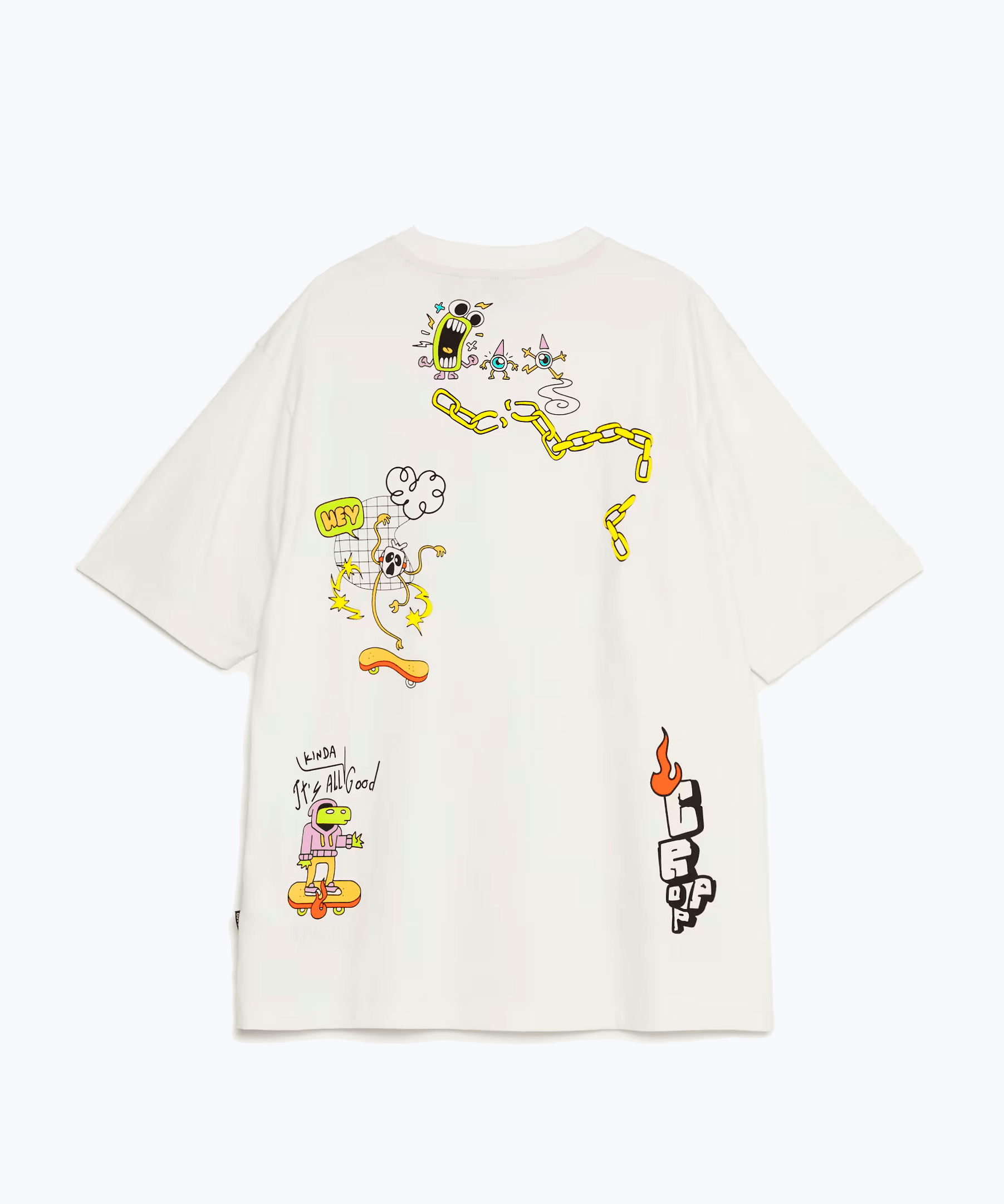 Graffiti neon T-shirt