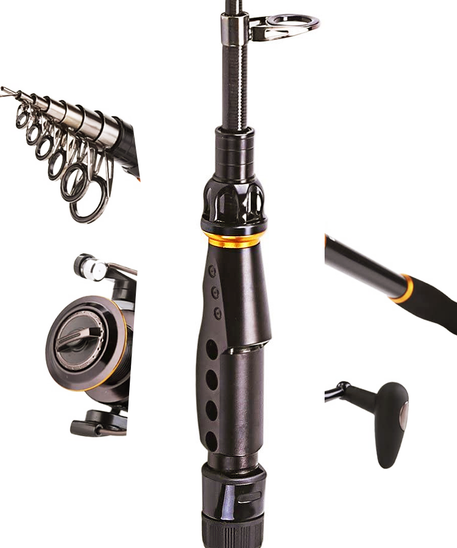 Telescopic Fishing Rod