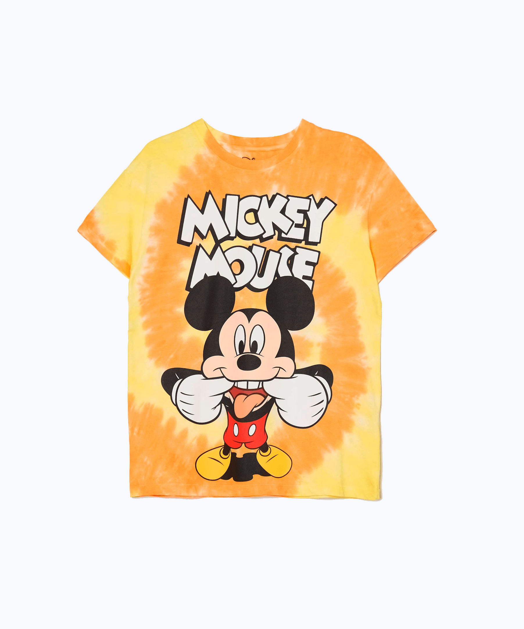 Orange cartoon T-shirt