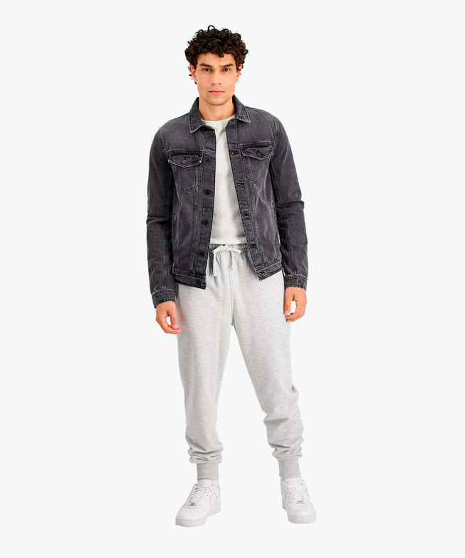 Grey denim jacket
