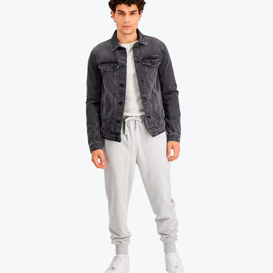 Grey denim jacket