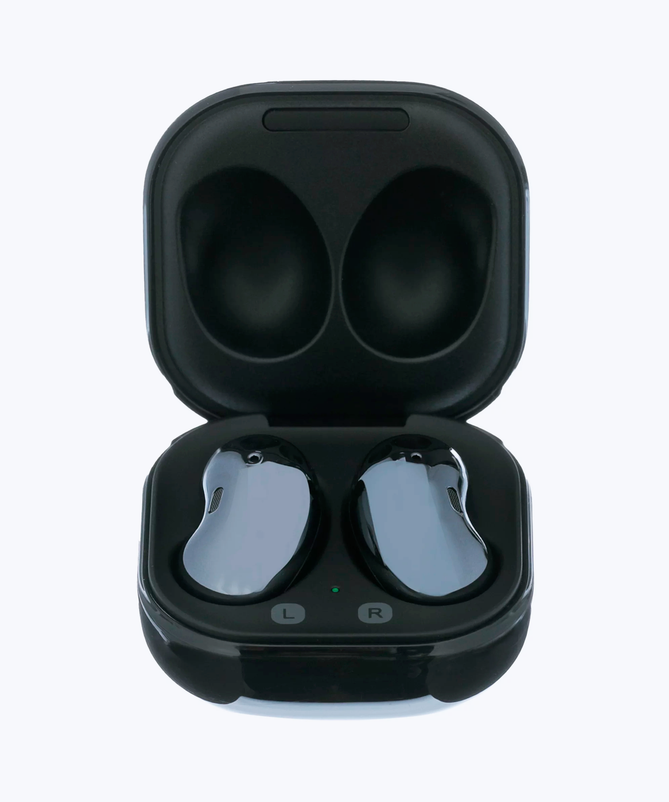 Black wireless headset