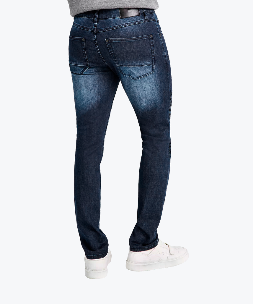 Dark blue skinny jeans