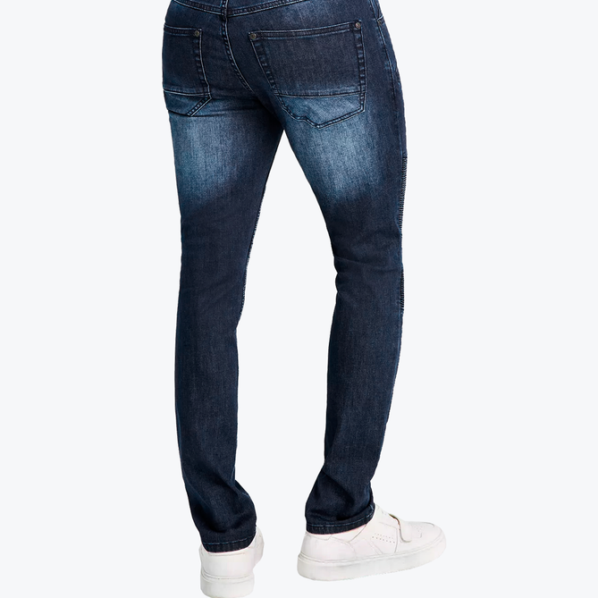 Dark blue skinny jeans