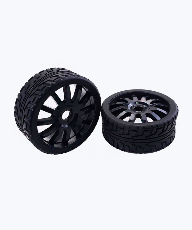 Black rims wheels