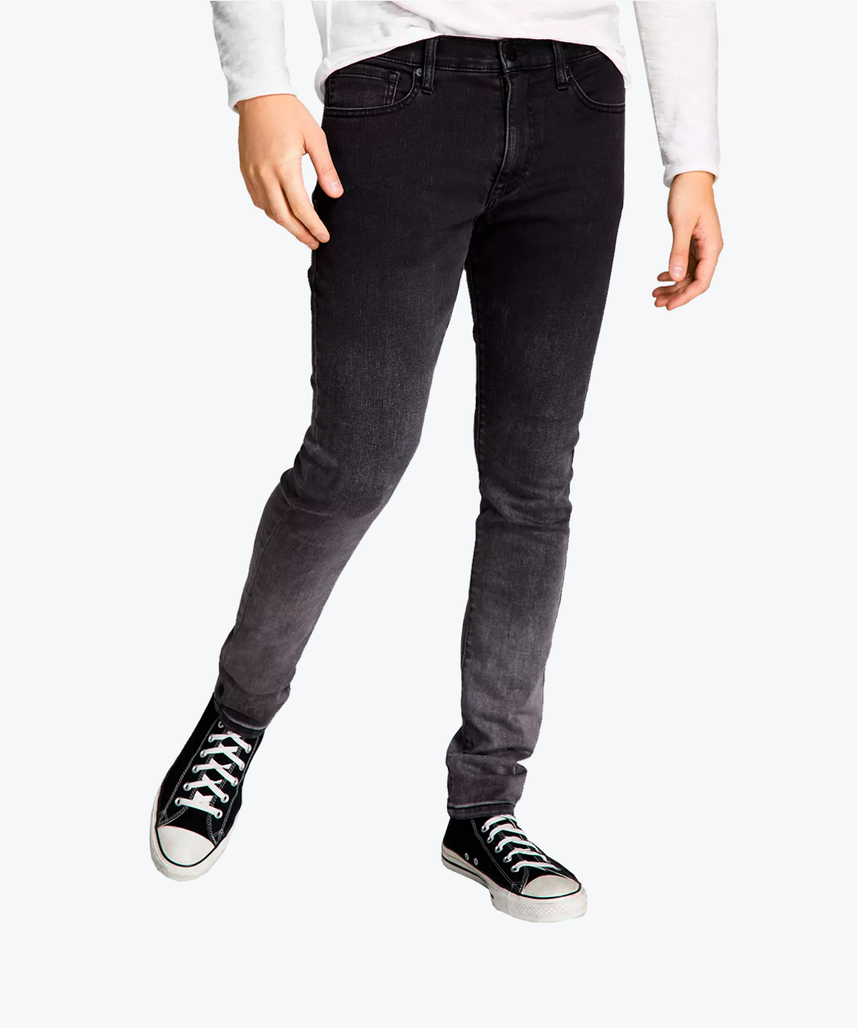 Gradient skinny jeans