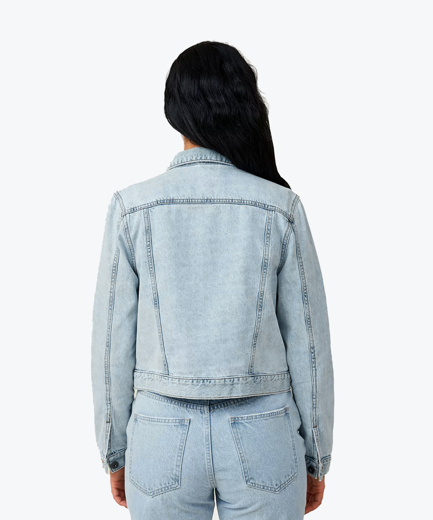 Light blue denim jacket