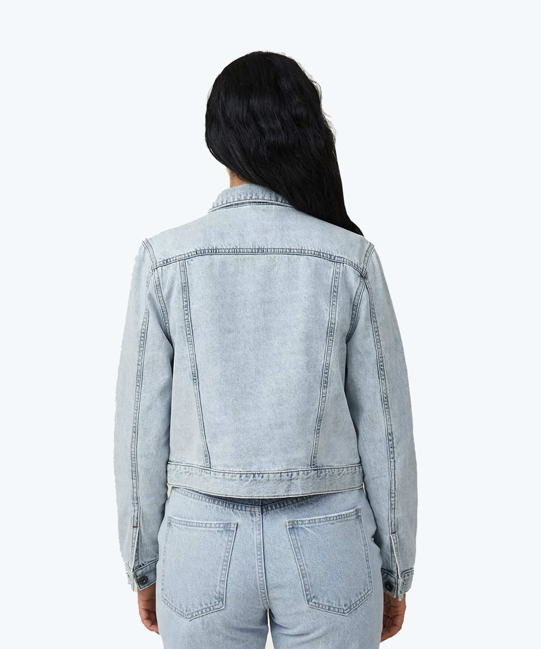 Light blue denim jacket
