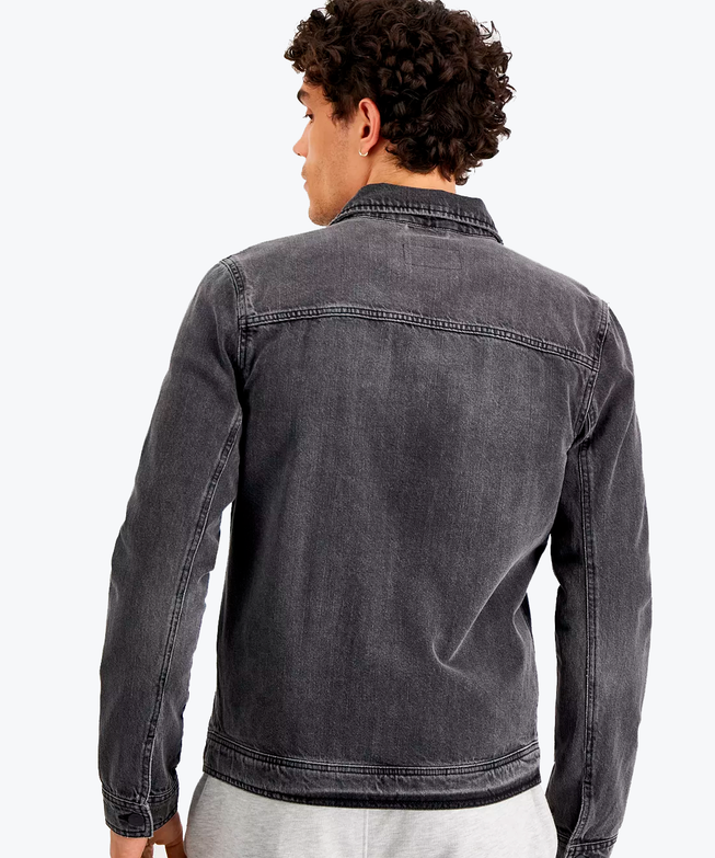 Grey denim jacket