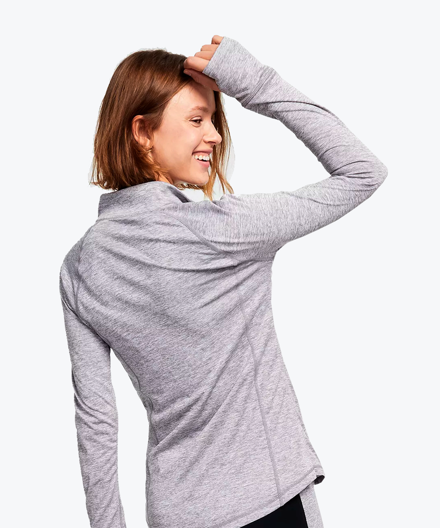 Grey full zip jacket