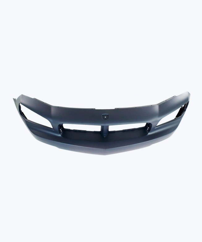 Blue painted front bumper