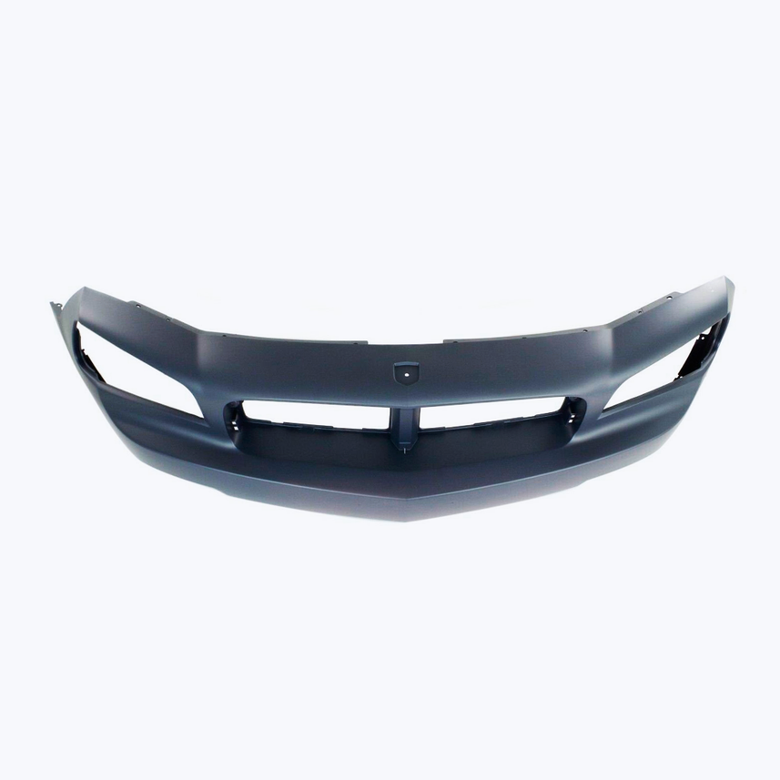Blue painted front bumper