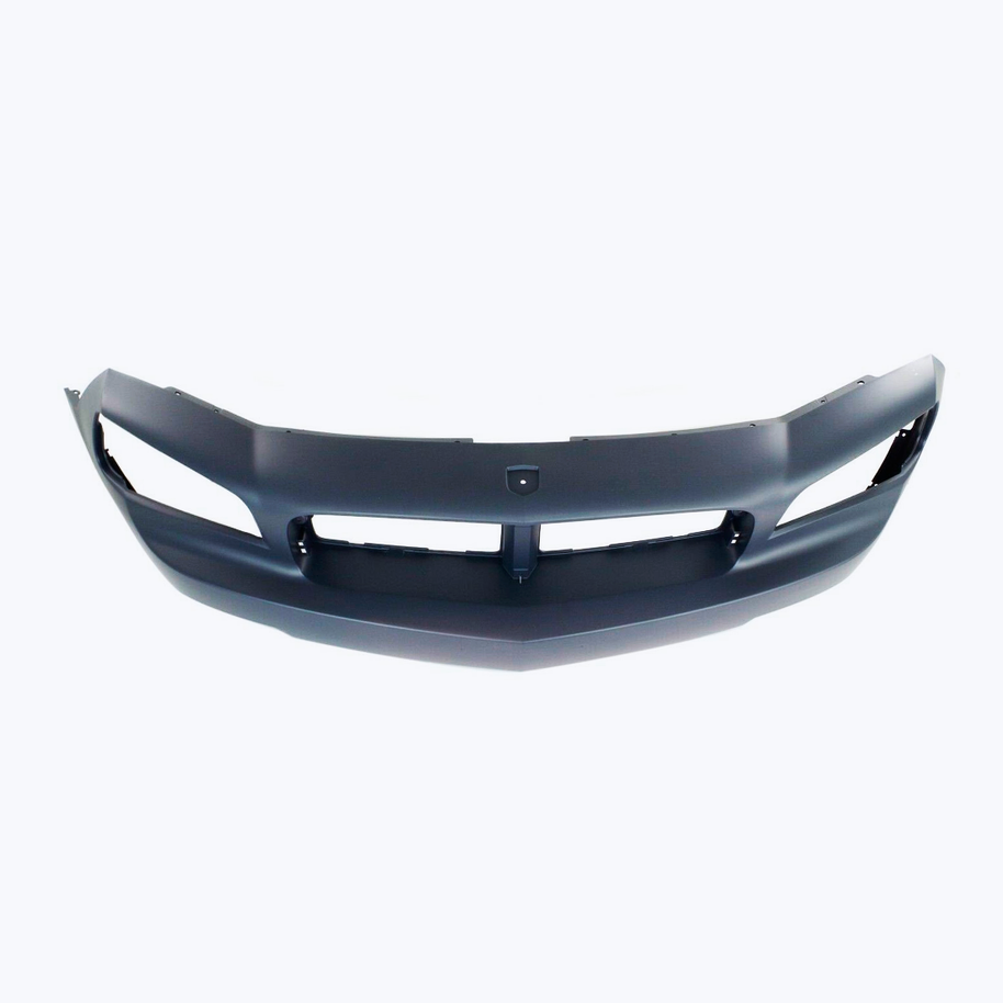 Blue painted front bumper