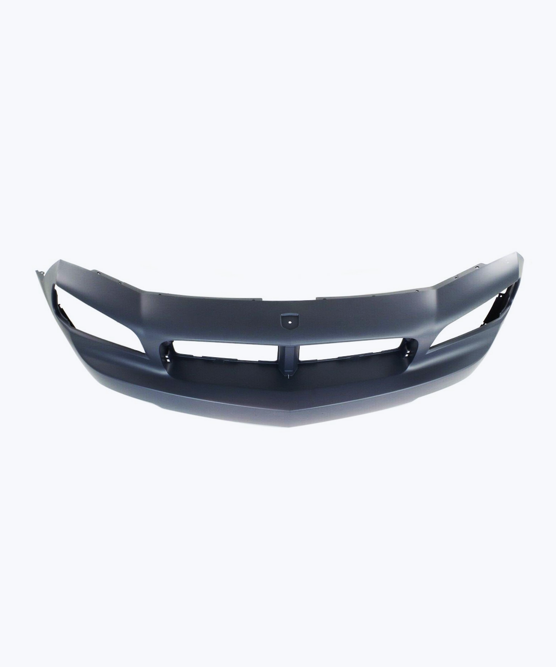 Blue painted front bumper