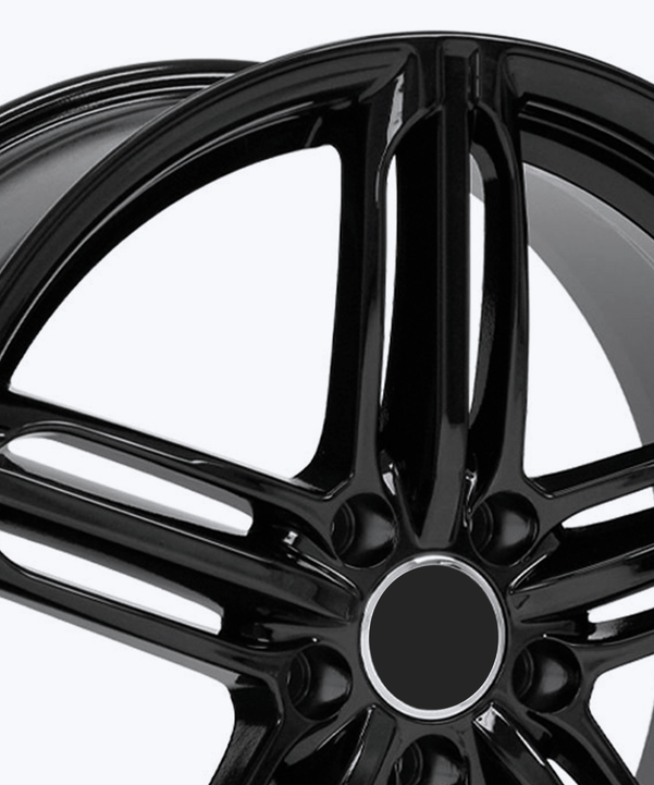 Gloss black wheels rims