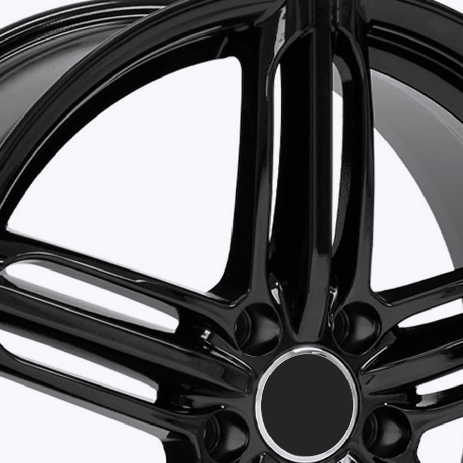Gloss black wheels rims