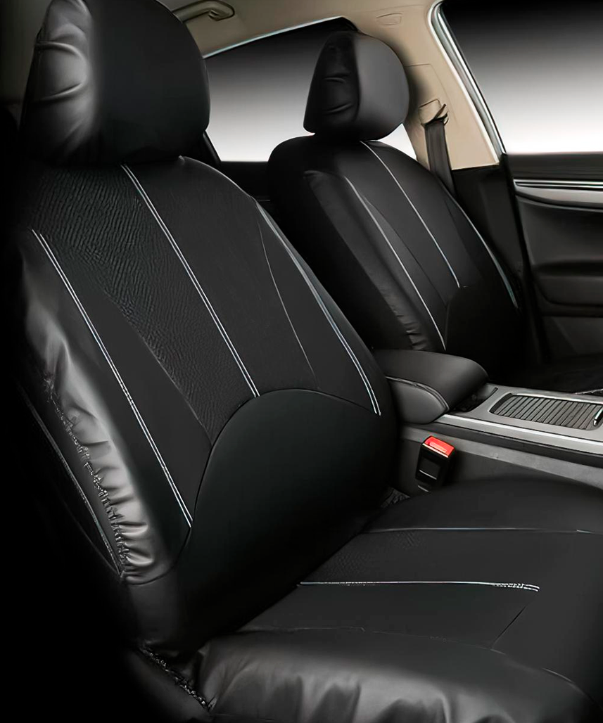 Leather car seat covers