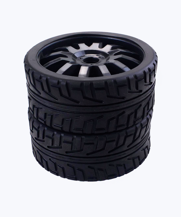 Black rims wheels