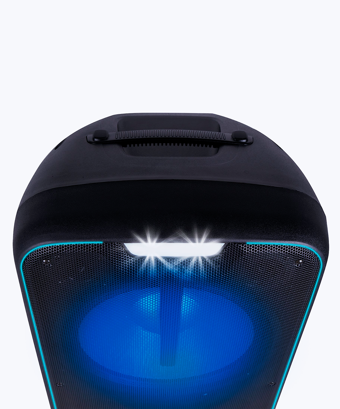 Lighted portable speaker