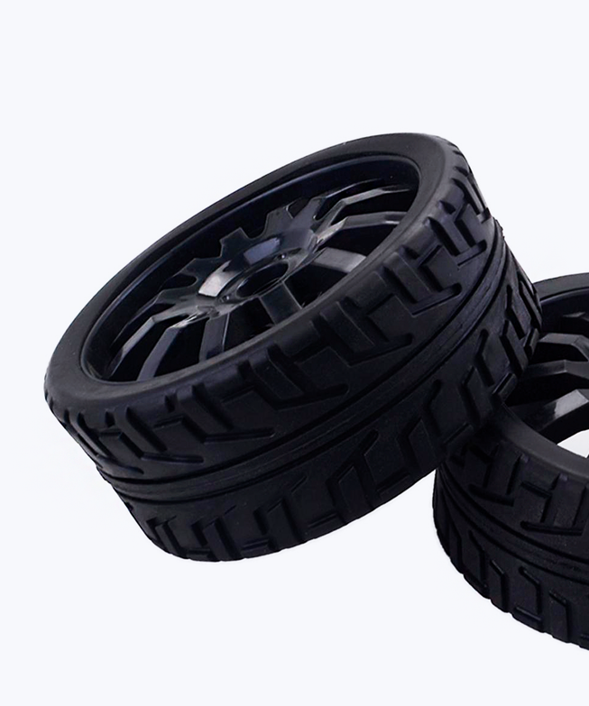 Black rims wheels