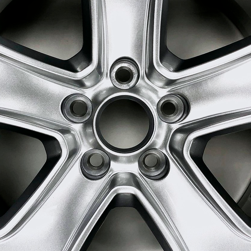 Silver wheels rims