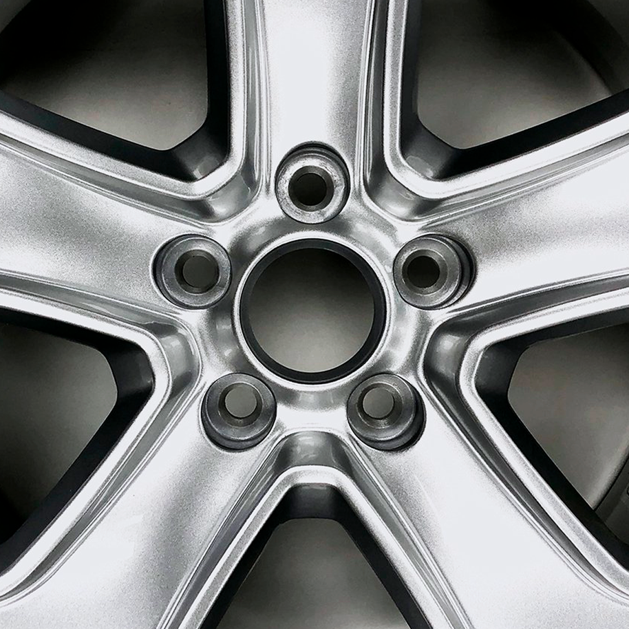 Silver wheels rims