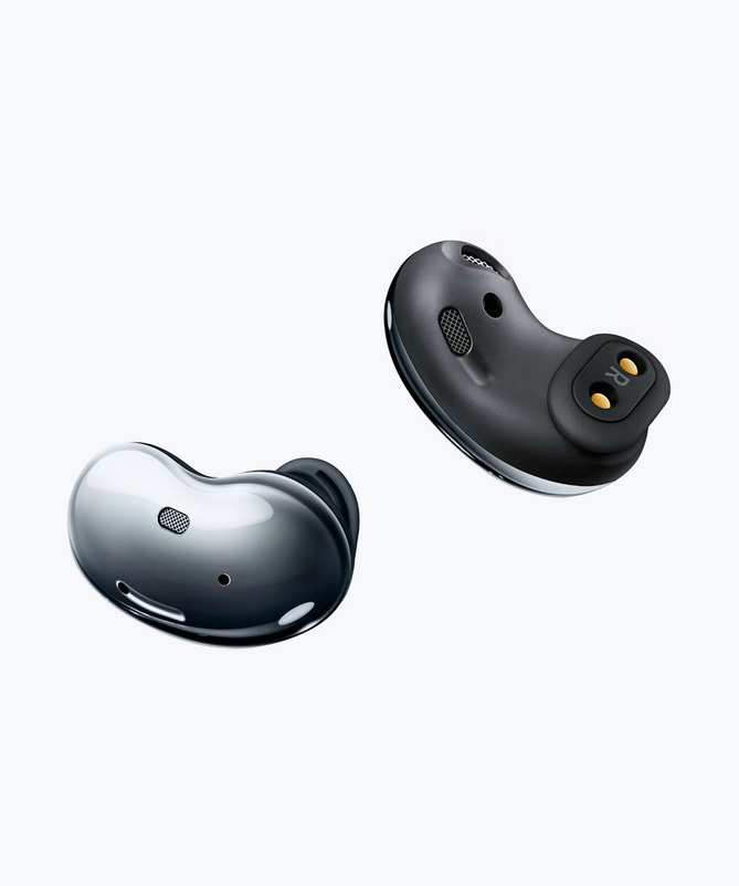 Black wireless headset