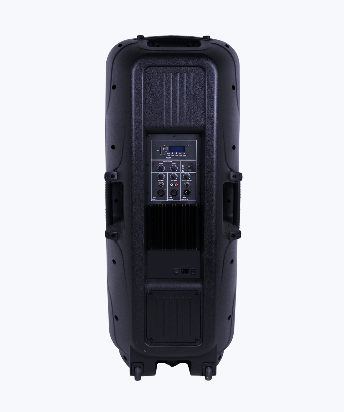 Lighted portable speaker