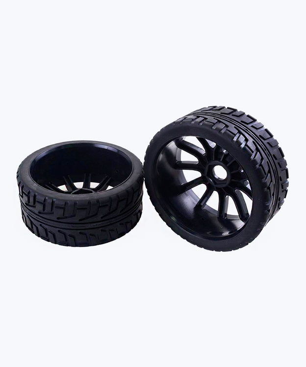 Black rims wheels