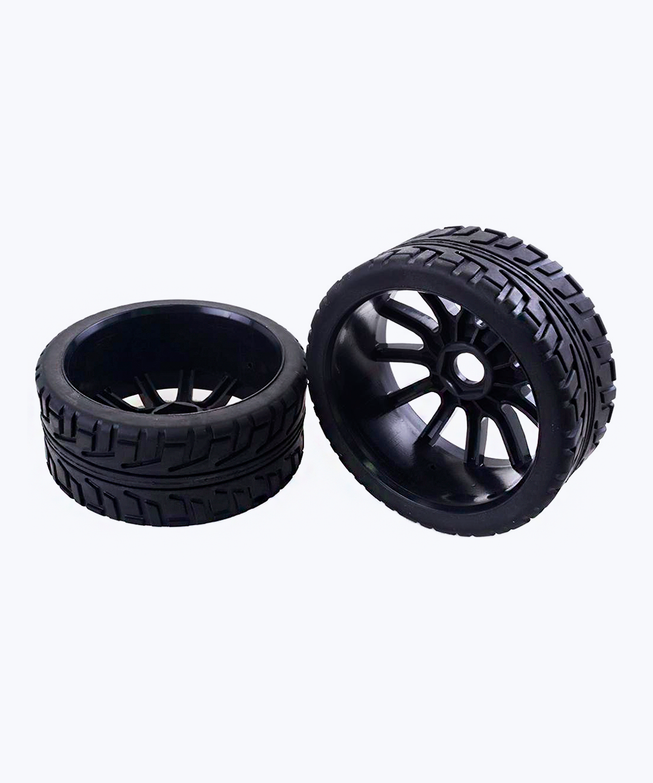 Black rims wheels