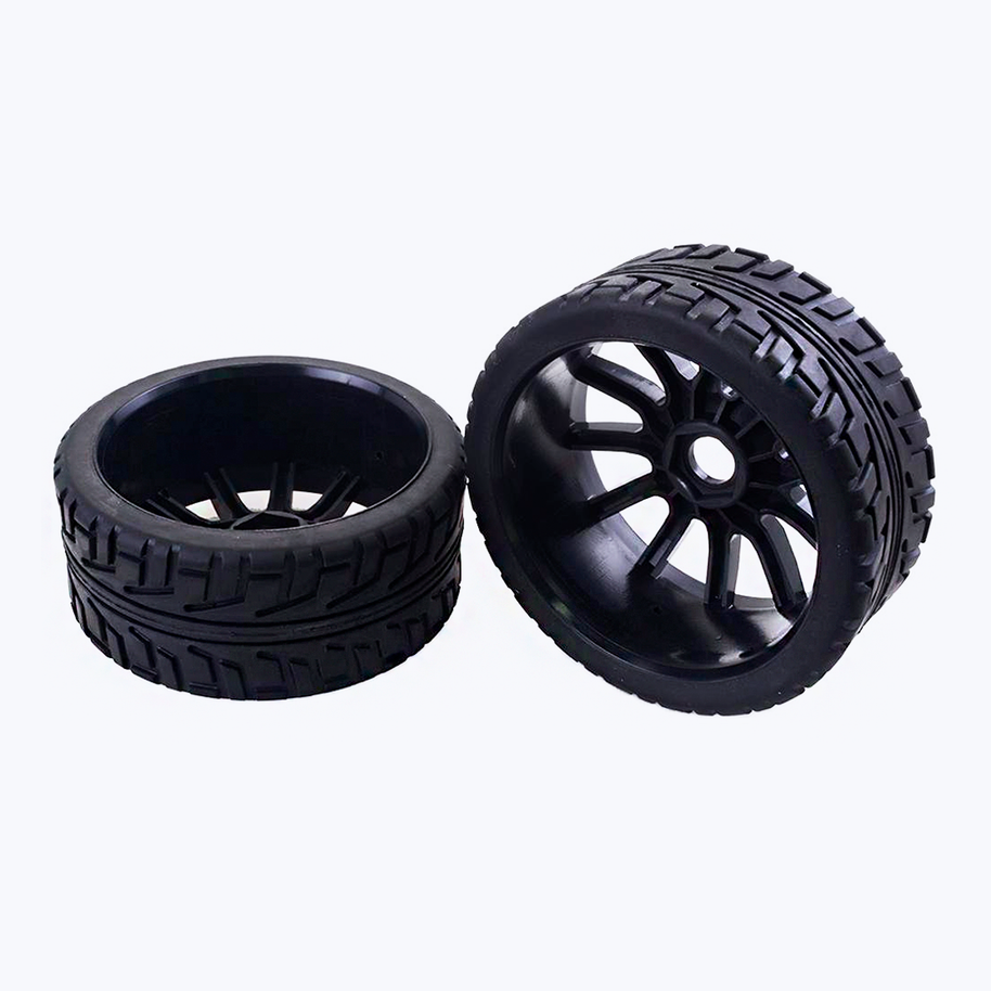 Black rims wheels