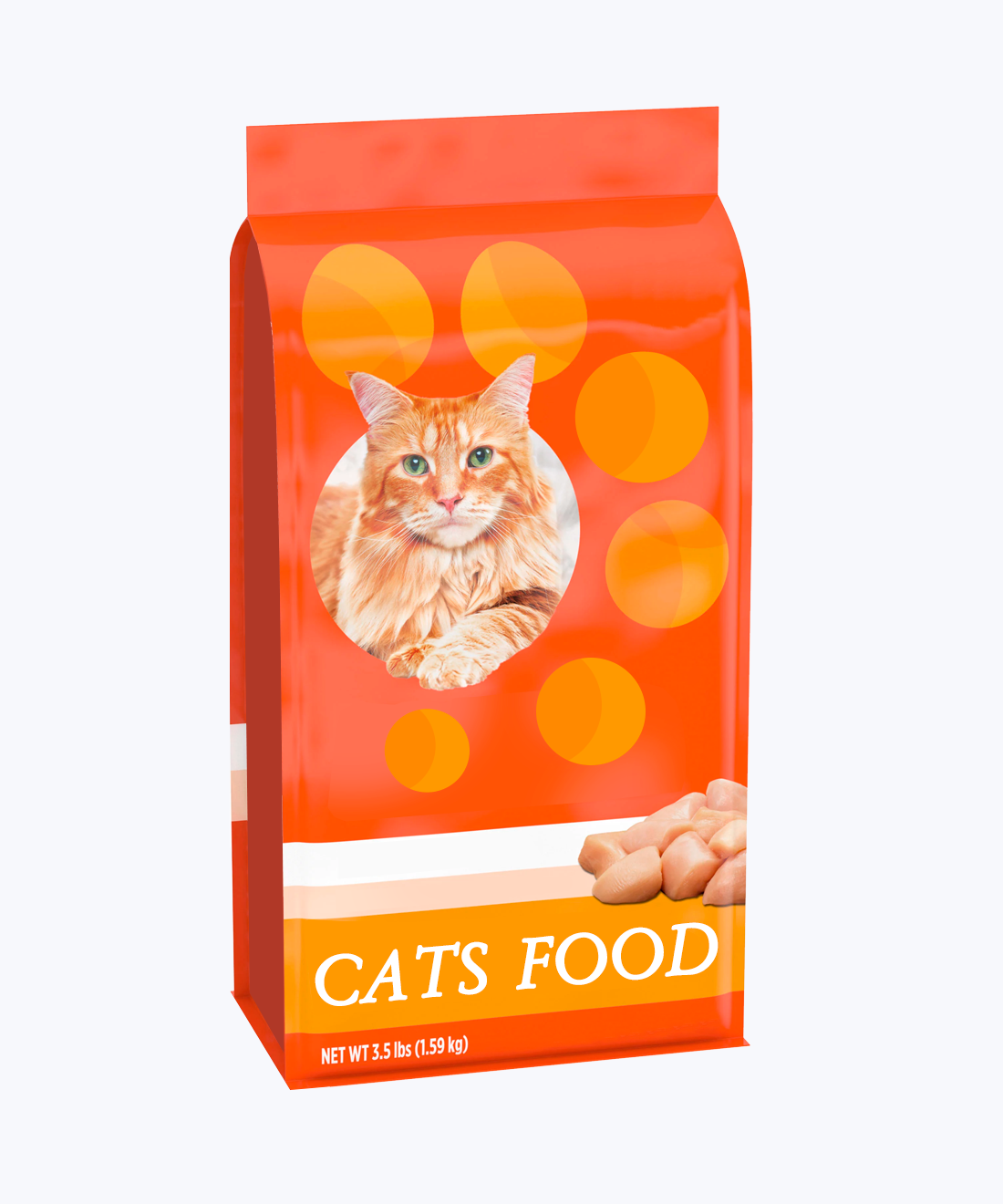 Sterilized cat food