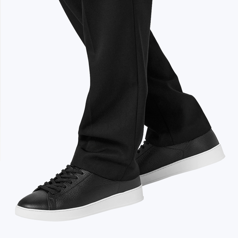 Black street sneakers